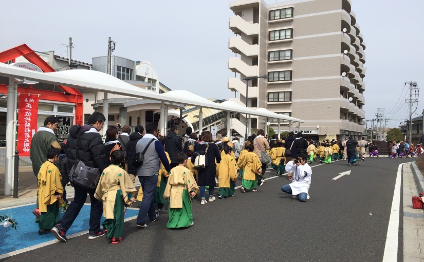 竹駒神社初午行列でした