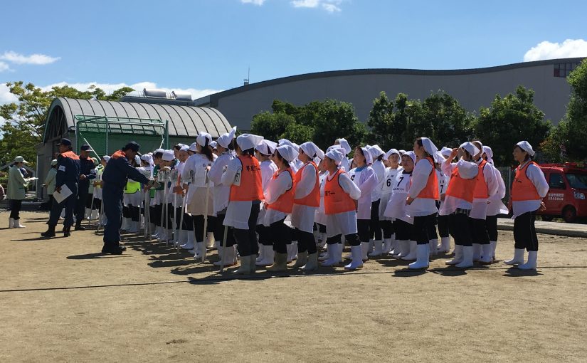 岩沼市消防操法競技大会・初期消火競技大会に出席しました